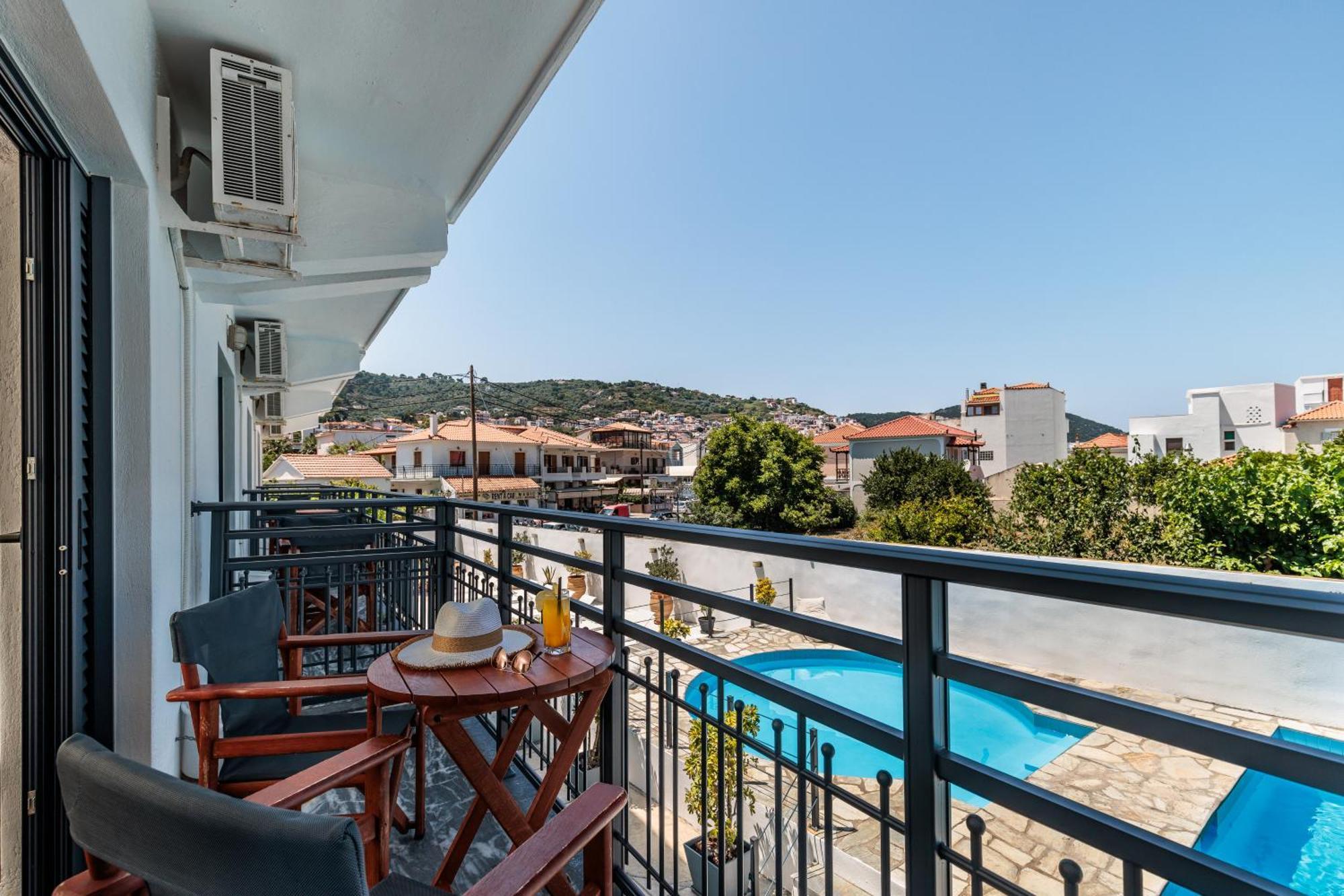 סקופלוס טאון Amalia Hotel חדר תמונה